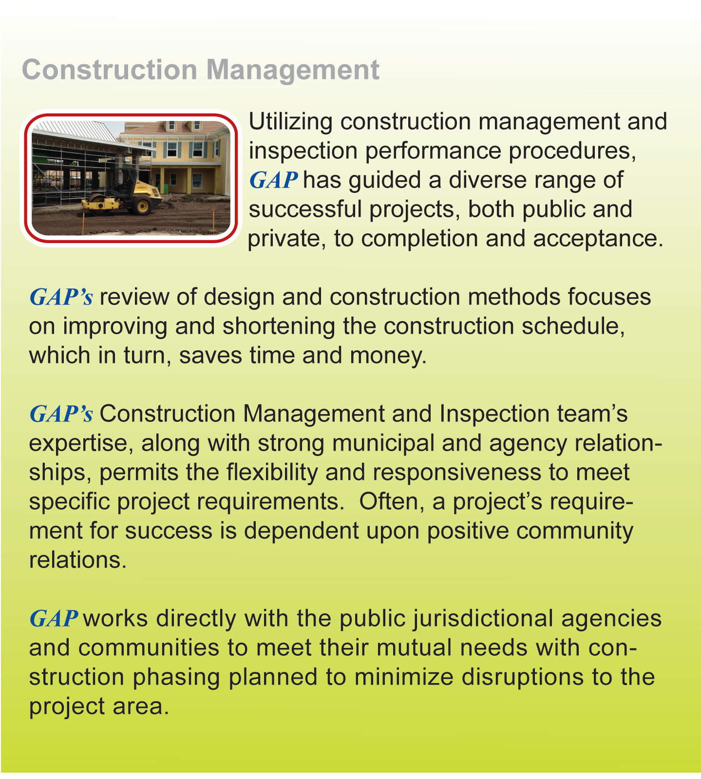 Contruction Management