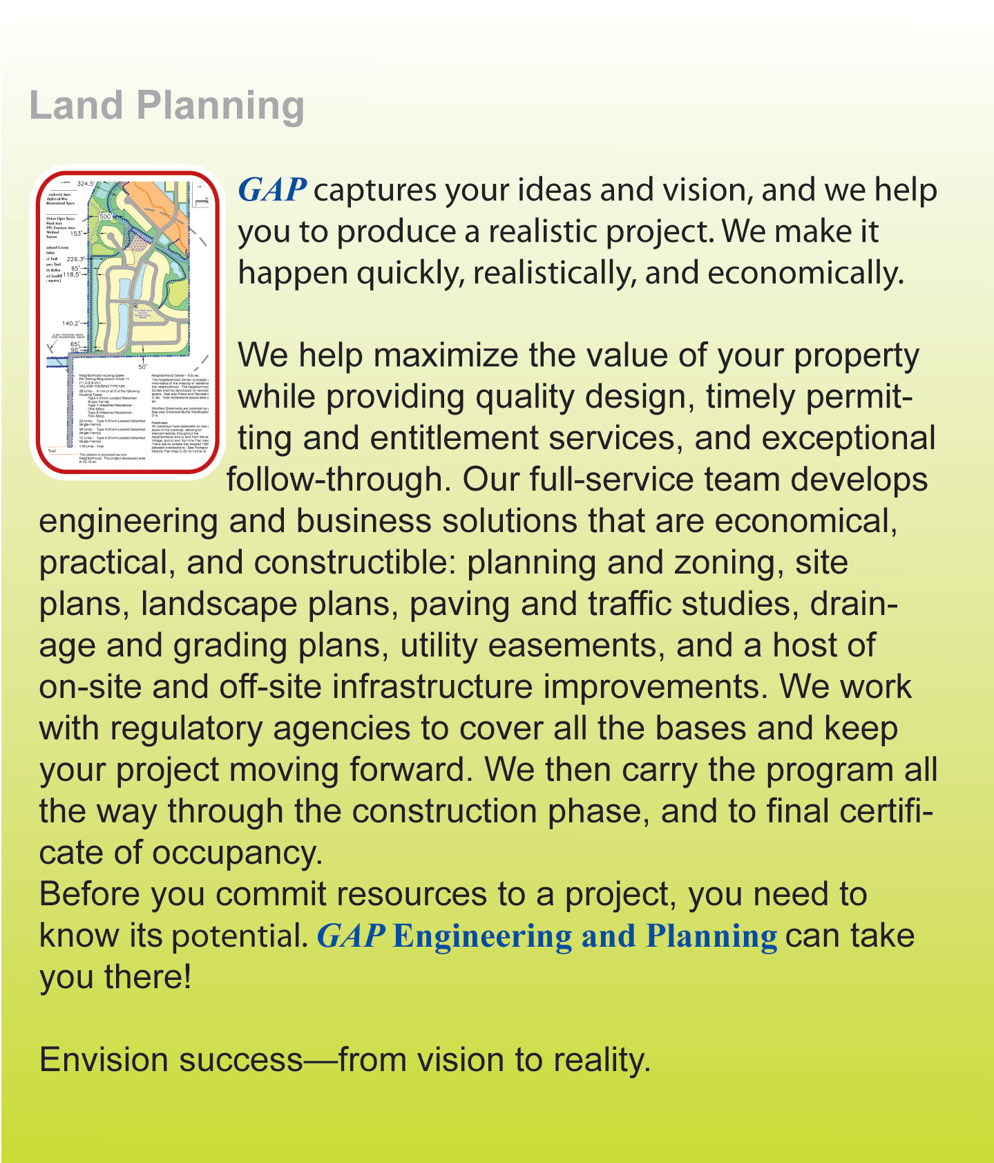 Land Planning